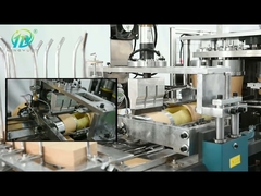 آلة تصنيع الأوعية الورقية عالية السرعة مع نظام العد (القطر السفلي 80-130 مم) 60 إلى 70 قطعة كل دقيقة